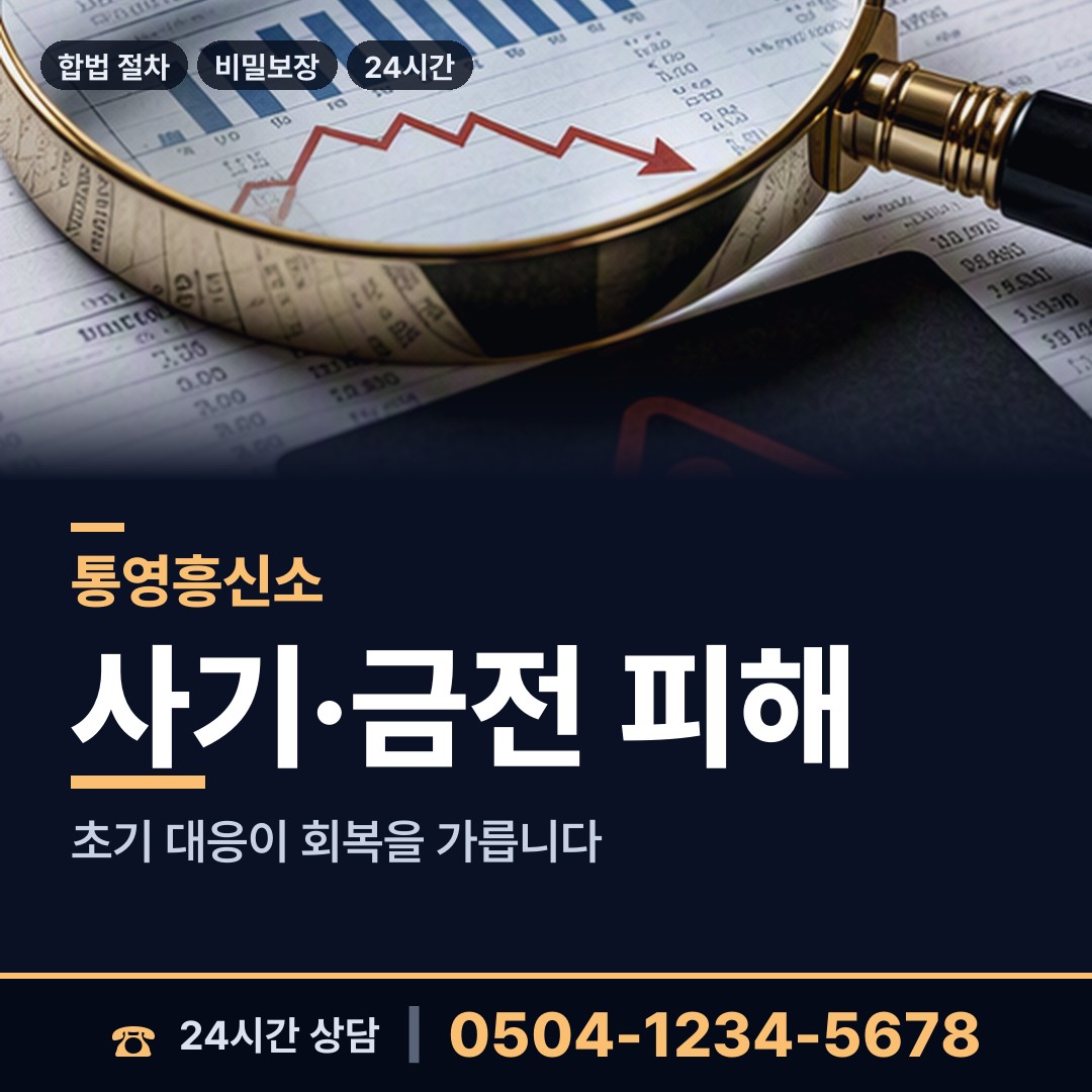 통영 북신동 탐정사무소 상담 안내